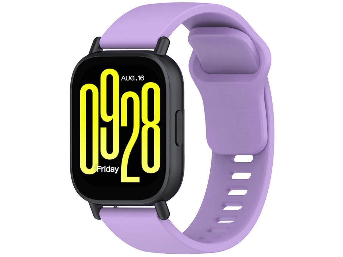 Correa de silicona para Redmi Watch 5 Active, ideal para relojes deportivos. Morado Yunzii