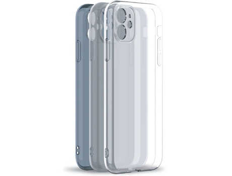 Conjunto de Fundas para iPhone XR/11 MYWAY Plástico Transparente (3un)