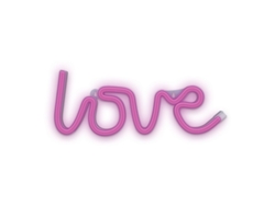 FOREVER Neon Led Luz Amor Rosa Batusb
