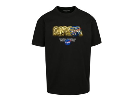 Camiseta MISTER TEE Oversize Nasa Hq Negro (S)