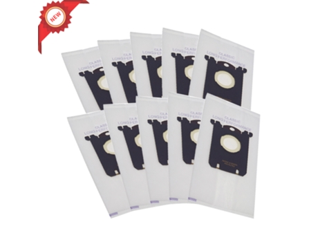 10 pzas/lote bolsas de aspiradora s-bag accesorios de bolsa de polvo para filtro de aspiradora Philips Tornado y bolsas de polvo