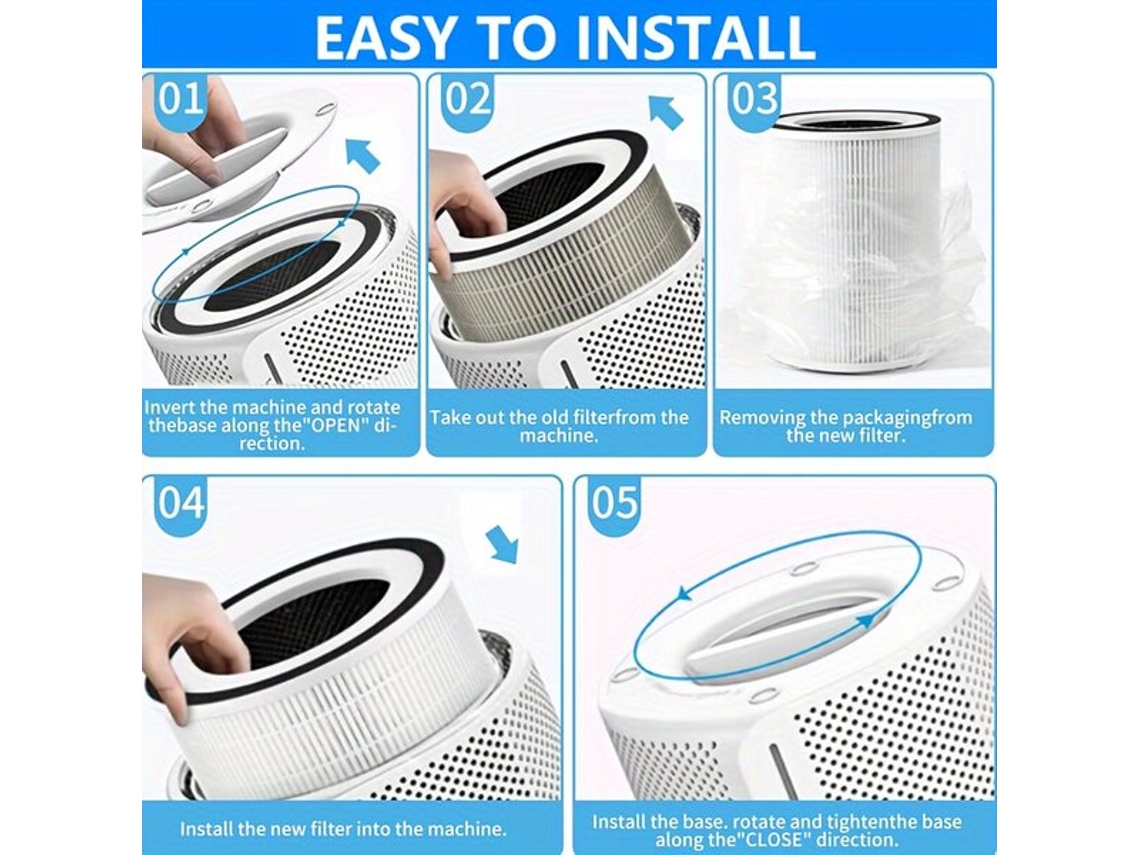 Filtro HEPA para aspiradoras Afloia, sistema 360° vayotoy