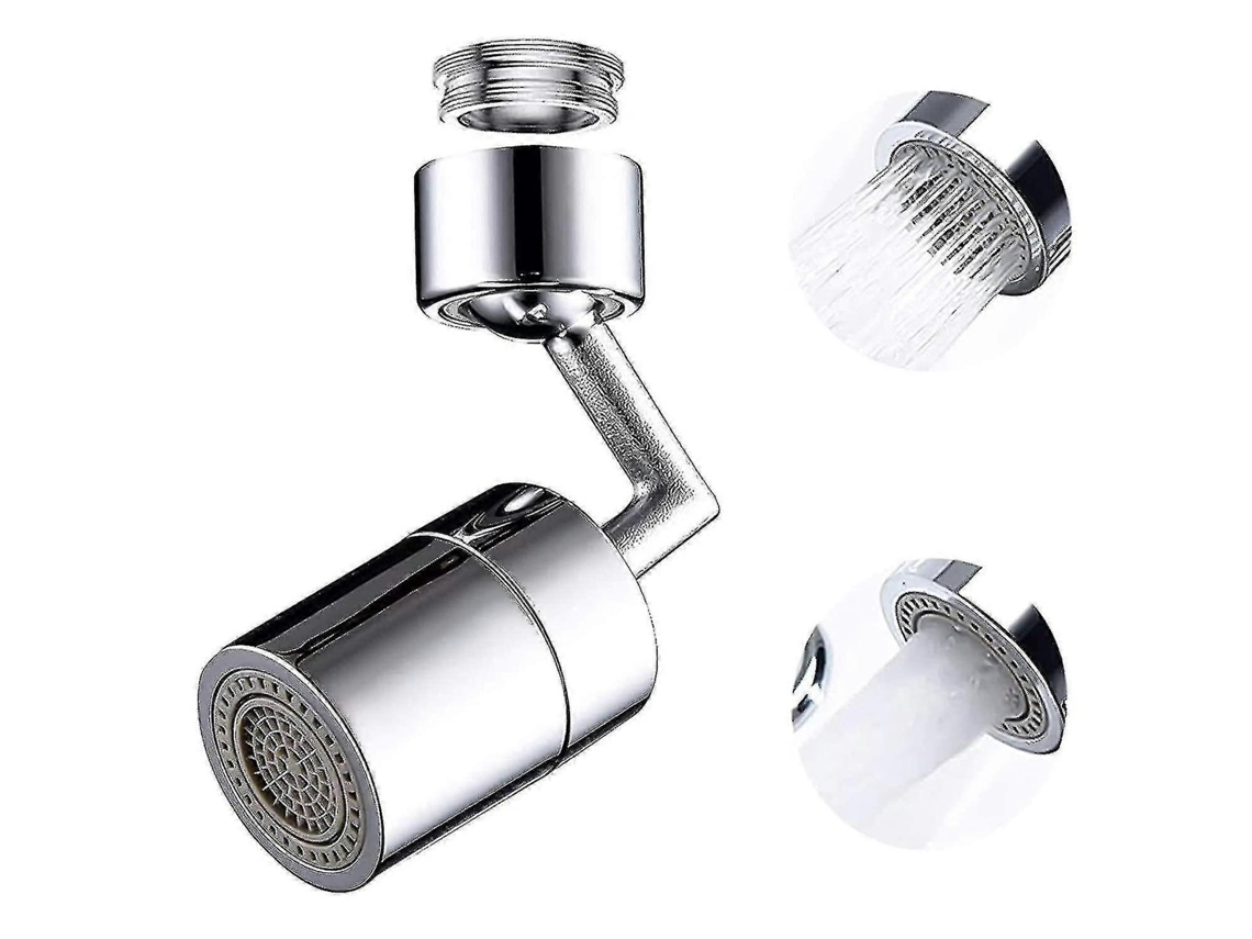 Extensor De Grifo Giratorio 1080° Anti Salpicaduras Con Filtro Y Dos Modos De Salida Para Cocina Y Baño Modo Único