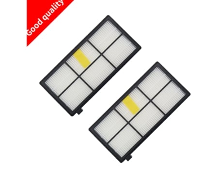 Kit de filtros de montón para Irobot Roomba 800 900 Series 870 880 980, accesorios para aspiradoras, repuesto, 2 piezas