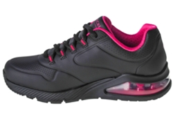 Zapatillas Mujer SKECHERS (37 - Cuero Sintético - Negro)