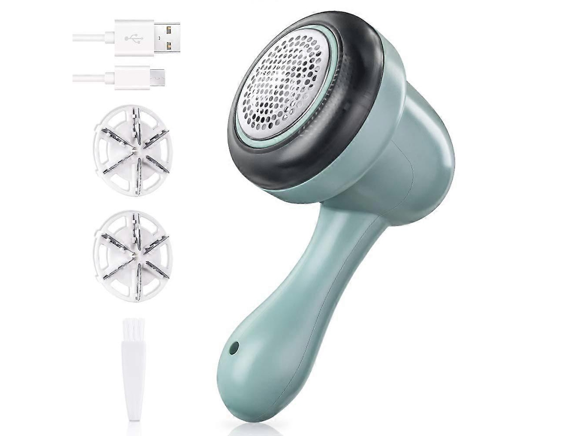 Afeitadora eléctrica de telas Rosewell USB con 2 cuchillas de acero inoxidable para ropa