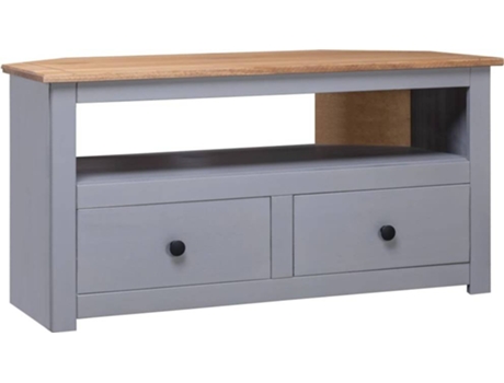 Mueble para TV VIDAXL Gris Madera (120x35x75 cm)