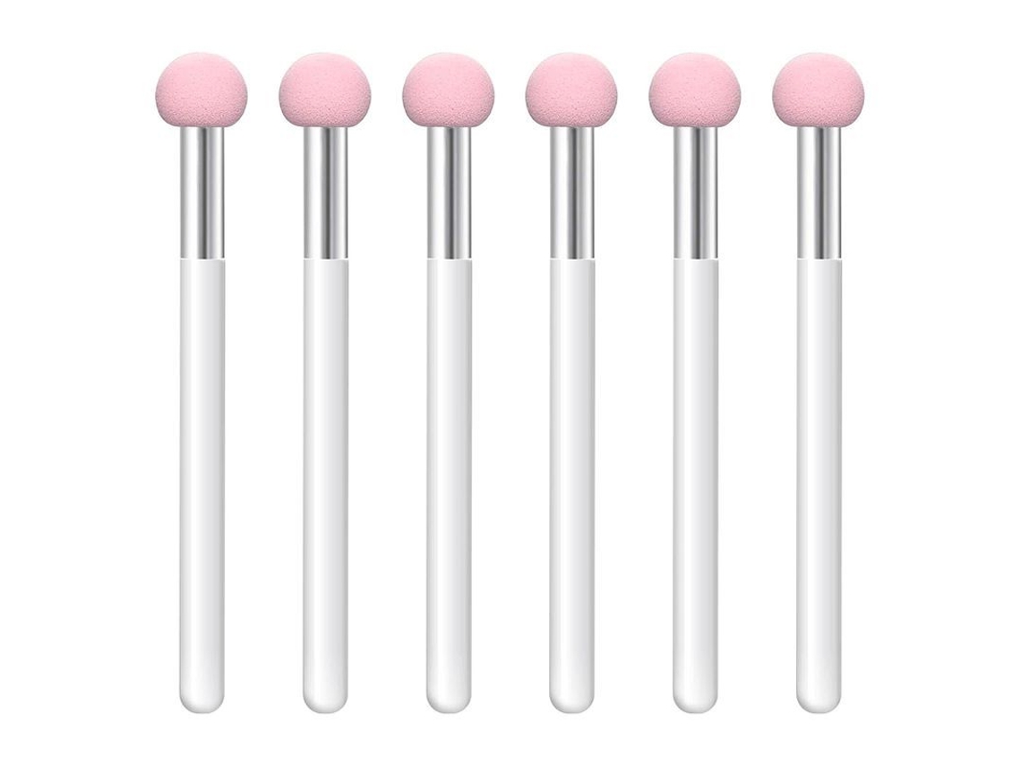 6 Esponjas De Maquillaje, Brocha Para Corrector, Brochas Para Difuminar La Base De Maquillaje