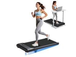 Cinta de correr, 2,5 CV, velocidad ajustable, color negro.