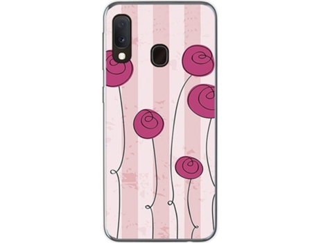 Carcasa Samsung Galaxy A20e 5.8" TUMUNDOSMARTPHONE Flores Vintage Multicolor