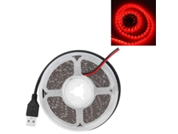 LED RGBW flexible de bajo voltaje 5V de BJ-Tira para decoración de interiores e iluminación de gabinetes de computadora (luz roja)
