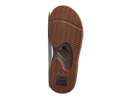 Reef Leather Fanning Flip Flops
