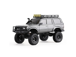 Amarillofms Fcx18 Rtr 1/18 2.4g 4wd Toyota Lc80 Rock Crawler Led 2 Vel Juguetes