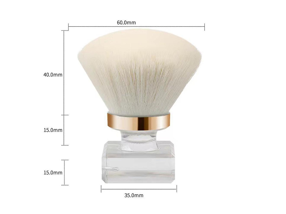 Brocha de maquillaje universal Rosewell para mujer, herramienta portátil y moderna para limpiar uñas.