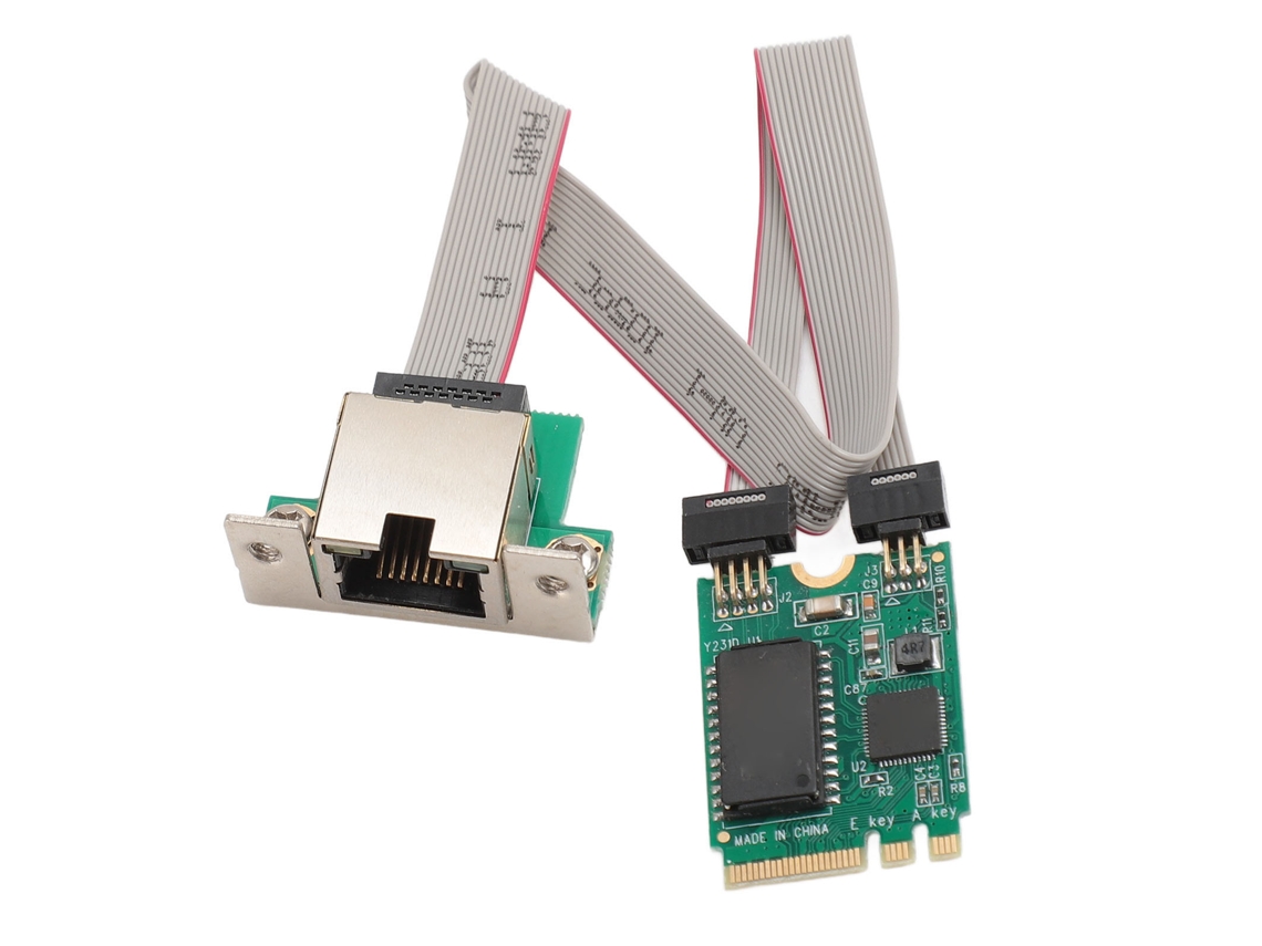 Adaptador De Red Gigabit Mini Pcie Tarjeta Ethernet 10/100/1000mbps Duplex Completo Y Medio