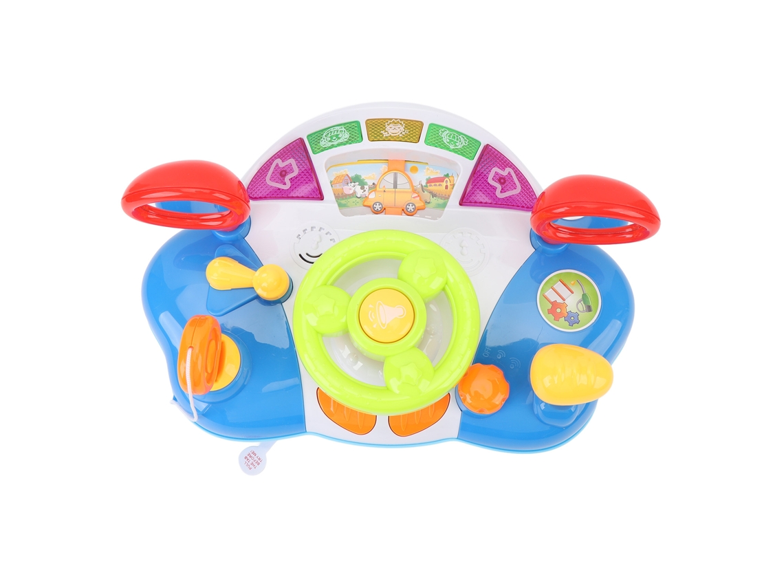 Volante De Juguete Para Bebés Con Sonido Y Luz, Educación Temprana, Sensorial, Para Niños Y Niñas