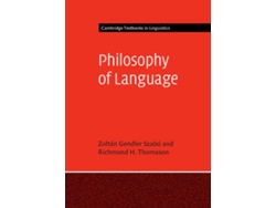Libro Philosophy of Language (Inglés)