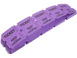 Lote De 200 Boletos De Rifa De Papel Morado, Boletos De Lotería Para Eventos.