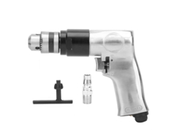 Taladro Neumático Industrial De 3/8 De Pulgada Con Conector Rápido De Estilo Japonés Y Llave De 1,5-10 Mm.