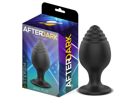 Plug Anal Silicona Talla M 7.2 Cm X 3.5 Cm AFTERDARK