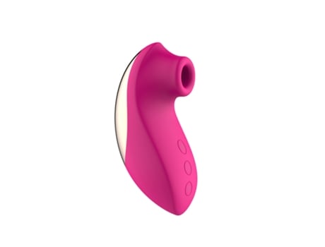 Vibrador de masaje de succión de 10 frecuencias para mujeres (rosa roja) YIZHOOD