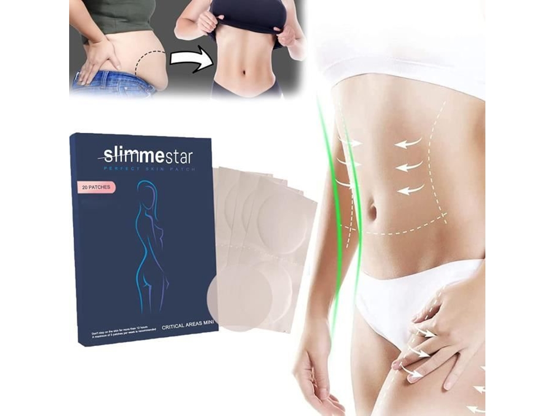Slimmestar Parche Adelgazante para Adelgazar Slimmestar Parche Adelgazante Natural Tu Secreto para una Figura Esbelta 5 Cajas de 100