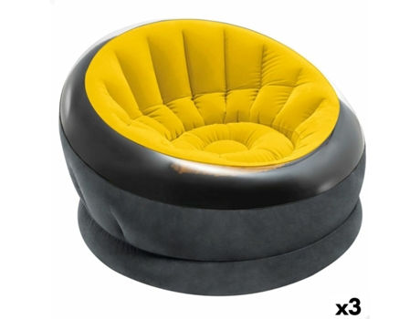 Sillón Hinchable INTEX Empire 112 x 109 x 60 cm 112 x 69 x 109 cm (3 Unidades)