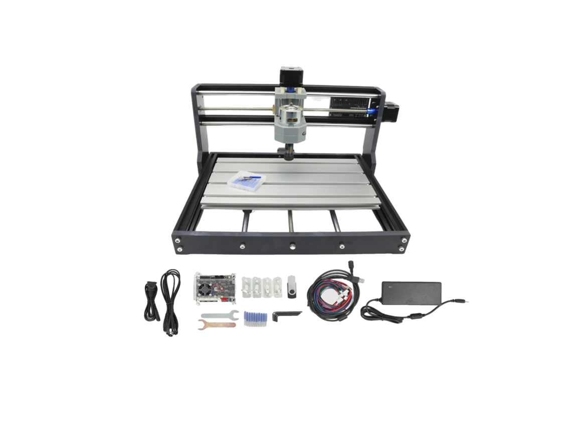 Máquina de grabado láser, diseño compacto, compatibilidad con diversos materiales, solo 3018 máquinas de fresado