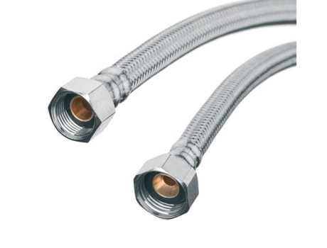 Manguera Flexi de 30cm 1/2 x 1/2 para Conector de Grifo Monomando de Cocina