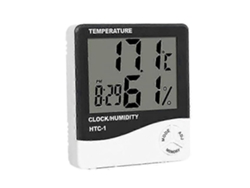 1 Termómetro Higrómetro Digital Reloj Despertador/Termómetro para Calzado Digital GOKOCO