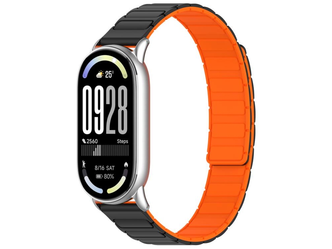 Pulsera para Xiaomi Smart Band 10/9/8 - Silicona magnética - Forma de I