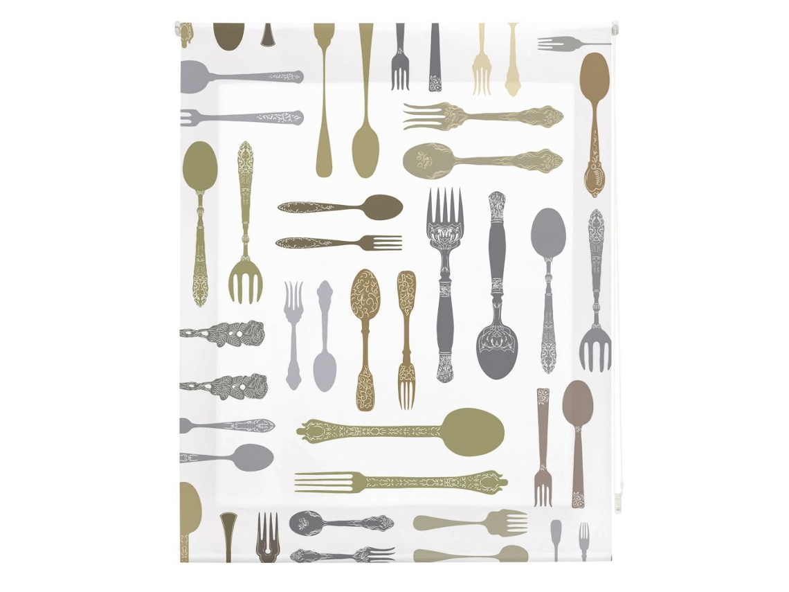 Estor Enrollable HAPPYSTOR Estampado Digital Cocina HSCC82794 85x250 cm