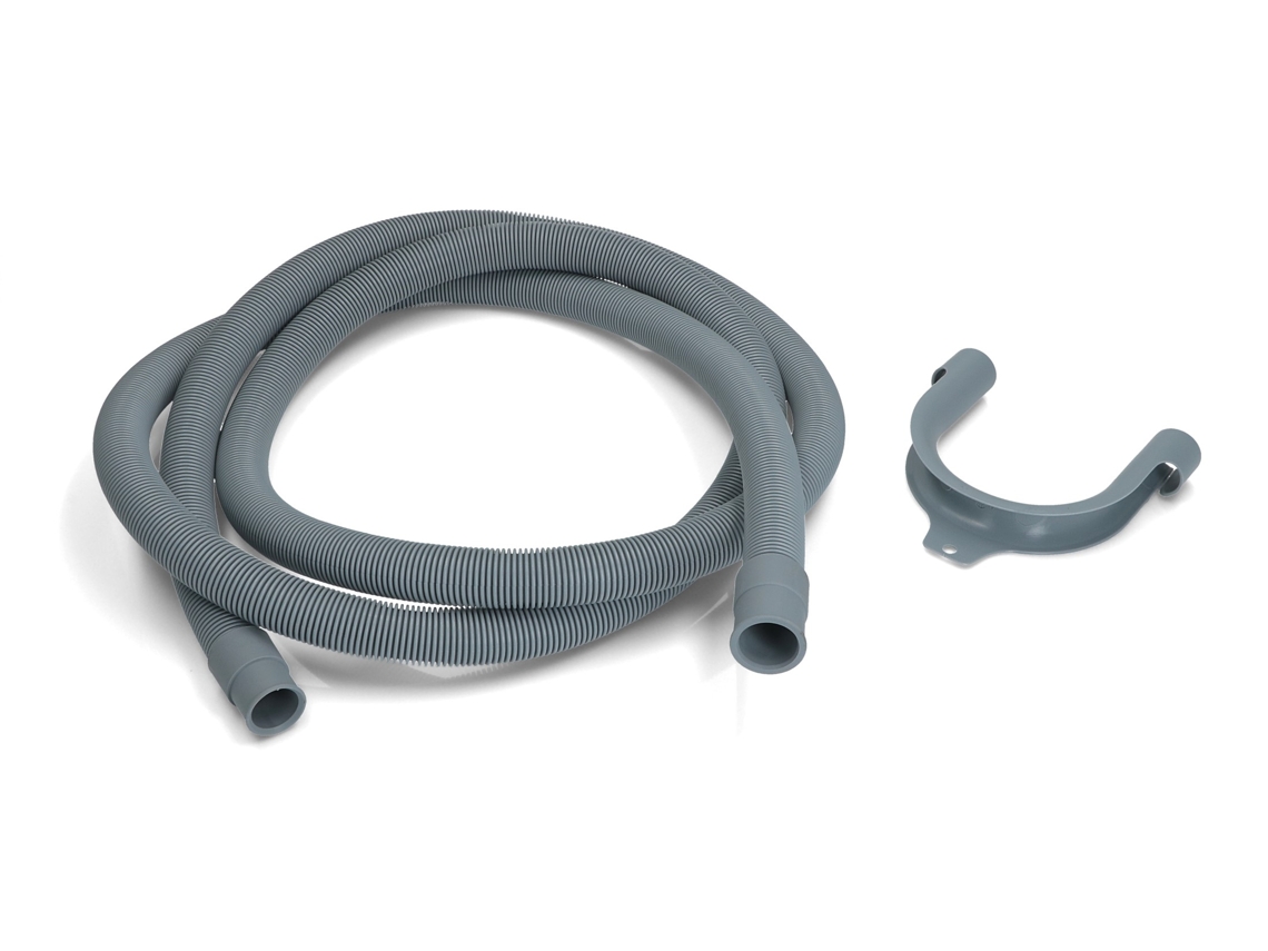 Manguera De Desagüe Recta De 250 Cm, Diámetro De 19 A 22 Mm - Embalaje Individual Lavadora/lavavajillas Dwh604un