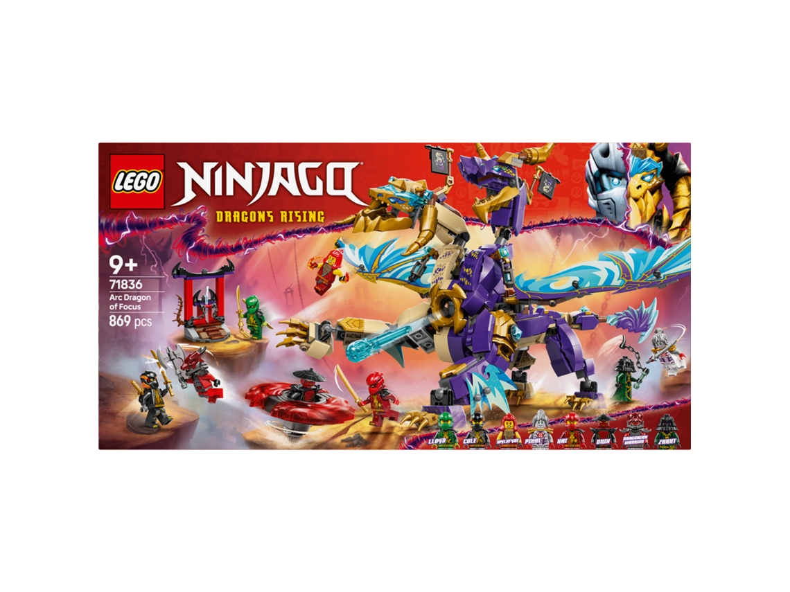 Lego 71836 Dragón eléctrico de la concentración