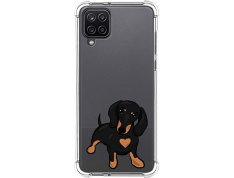Carcasa Samsung Galaxy A12 TUMUNDOSMARTPHONE Dibujos Antigolpes Perros 04 Multicolor