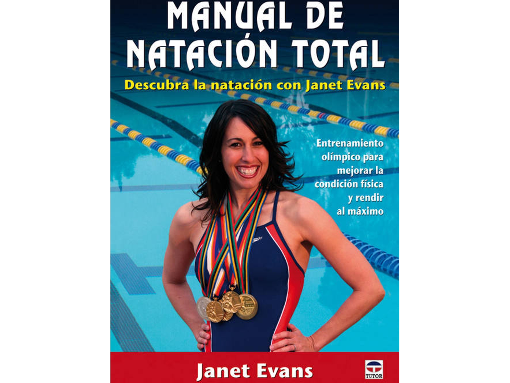 Libro Manual De Natacion Total de Janet Evans (Español)