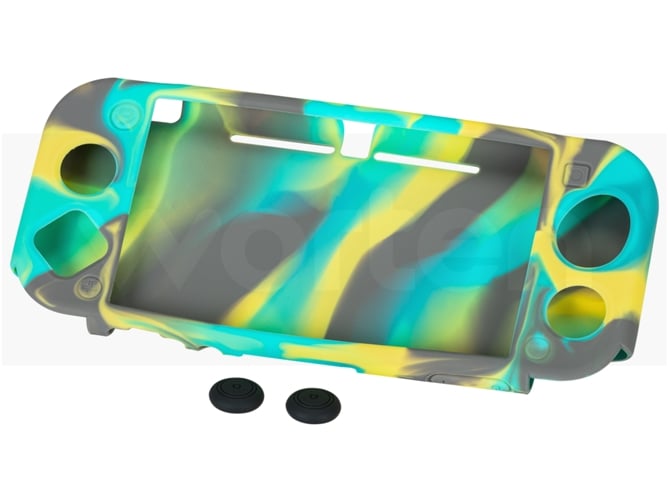 Funda de Silicona BLACKFIRE para Nintendo Switch Lite (Multicolor - Camuflaje)