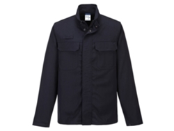 Chaqueta Resistente A La Llama Molten Metal Para Trabajos En Metal Azul Marino / Xxxl