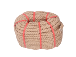 Cuerda de yute de 50 m y 20 mm, hilo de yute natural para manualidades y decoración del hogar.