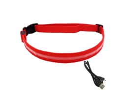 MEOIRUERY Cinturón LED recargable por USB, suministros para ciclismo y montañismo