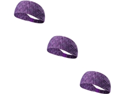 Juego de 3 cintas para la cabeza deportivas multifuncionales para hombres y mujeres, bandanas transpirables para yoga.