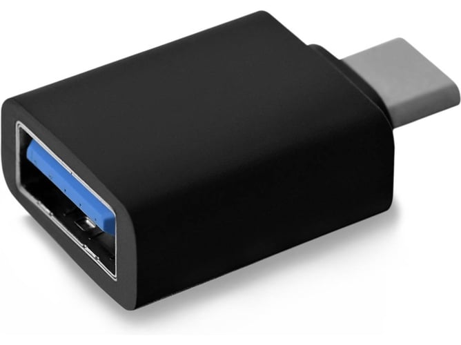Adaptador de interfaz V7 V7U3C2A-BLK-1E USB-C USB-A Negro
