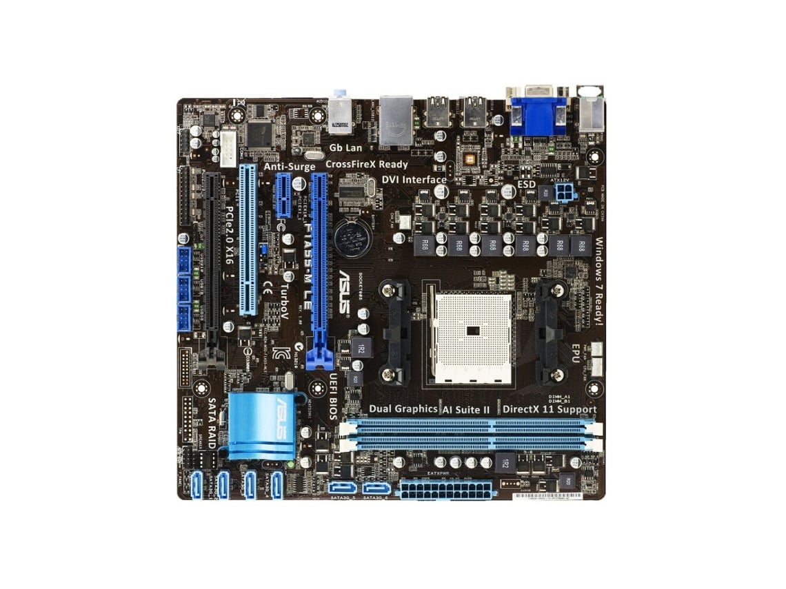 Placa Base Asus F1a55-m Le(socket Fm1 - Amd A55 - Ddr3 - Micro Atx)