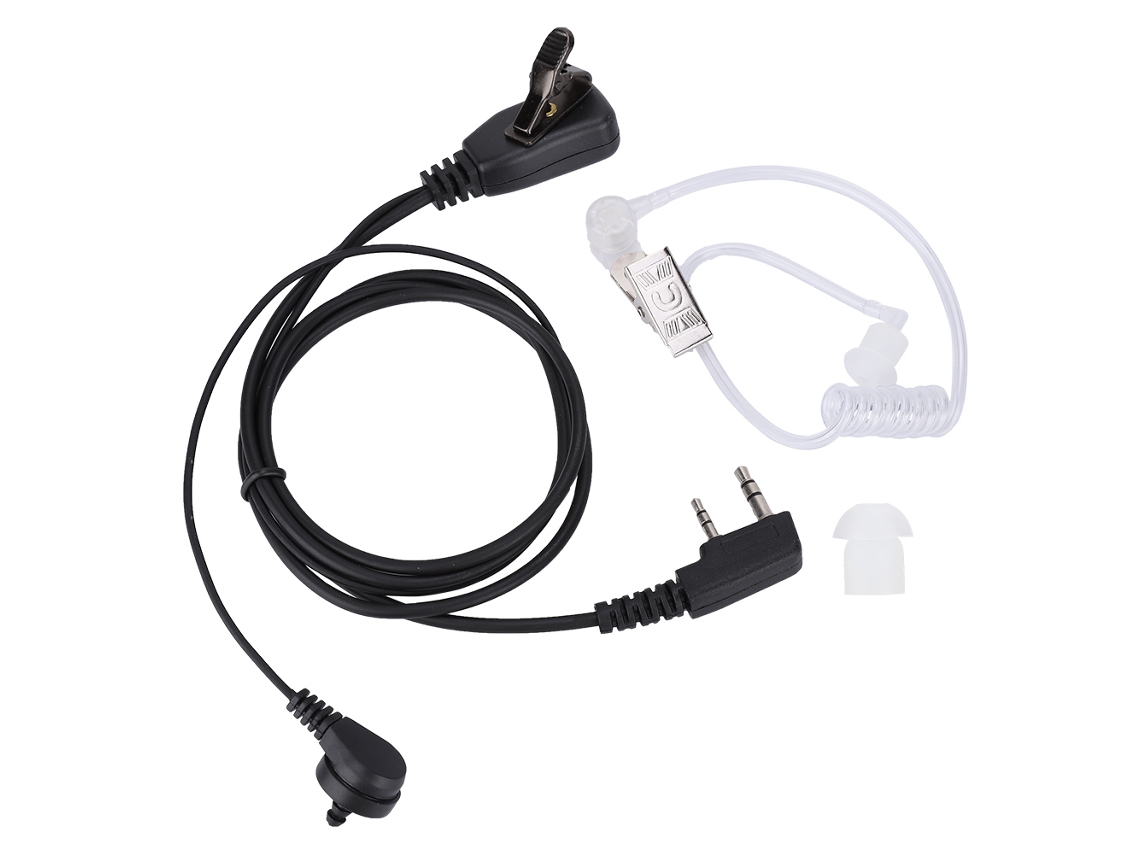 Auricular Con Tubo Acústico Para Walkie-talkie Baofeng Uv-5r Bf-888s Kenwood Tk3107