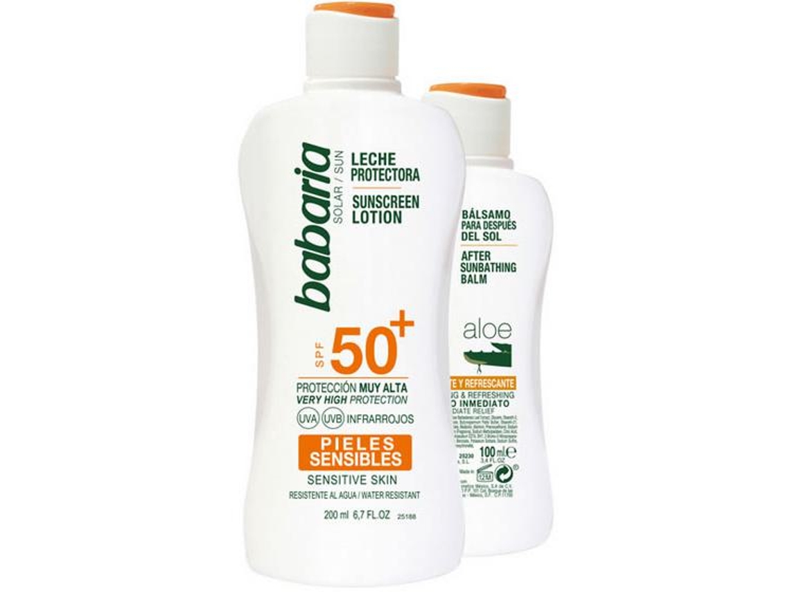 After Sun BABARIA Aloe SPF 50 (200 ml)