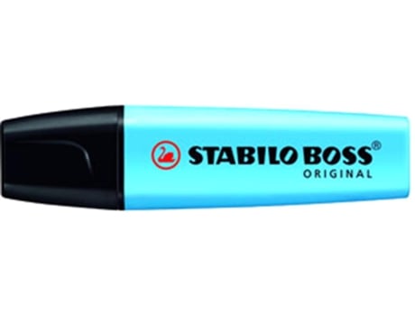 Marcador Fluorescente Stabilo Boss 70 Turquesa Venda Múltiplos 10