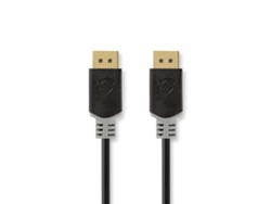 NEDIS Cable Displayport Macho Displayport Macho Displayport 8K@60Hz Chapado en Oro 1,00 M