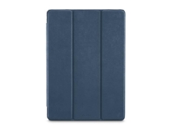 Riñonera con pestaña. Protección extrema para Samsung Galaxy Tab A9 11, Velvet, Azul