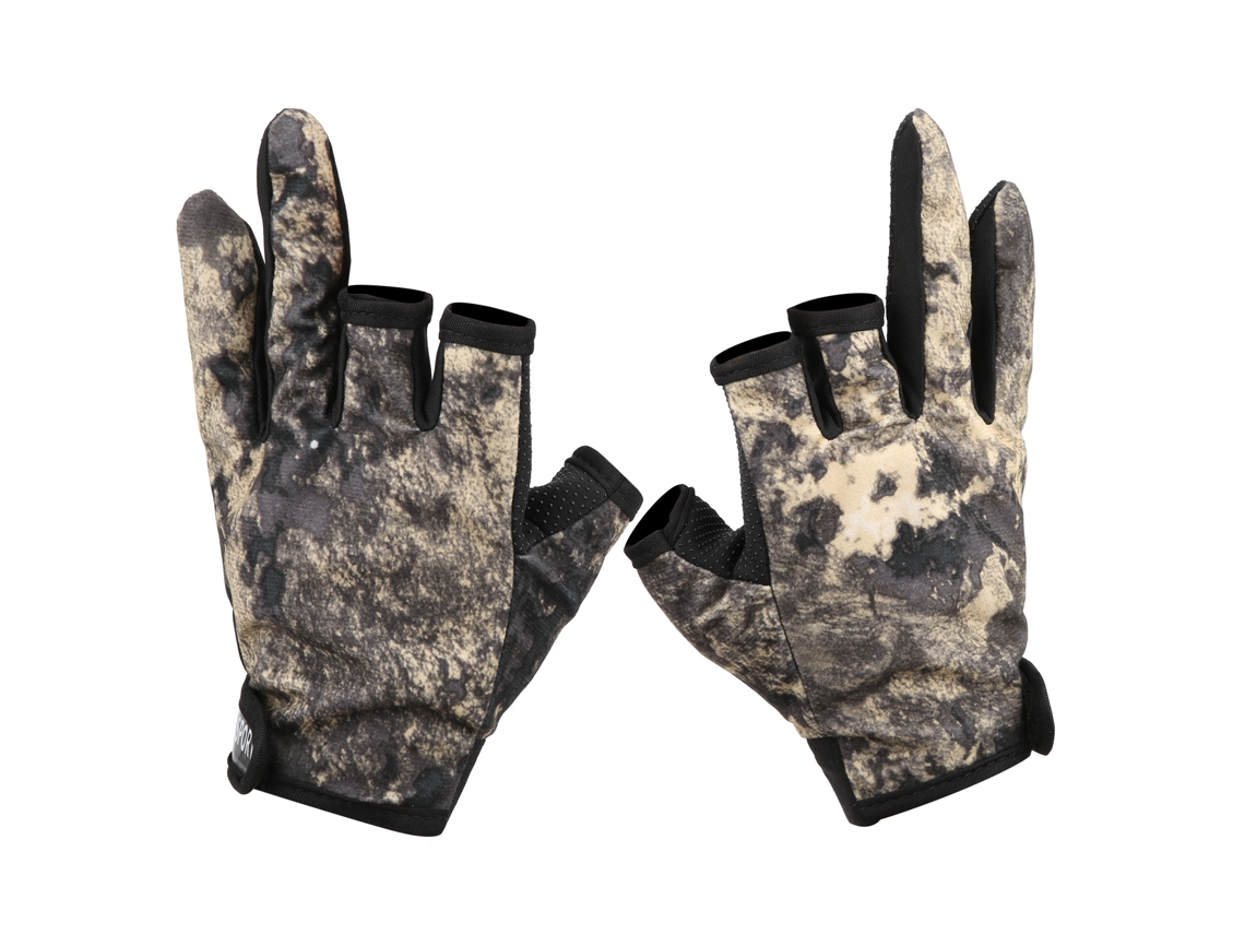 Danu26-guantes Antideslizantes De 3 Dedos Camuflaje Para Pesca Y Actividades Al Aire Libre Suministros Deportivos
