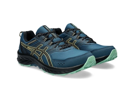 Zapatillas Magnética de Hombre ASICS Gel Venture Blue Verde (42.5)